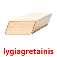 lygiagretainis Tarjetas didacticas