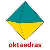 oktaedras picture flashcards