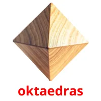 oktaedras Tarjetas didacticas