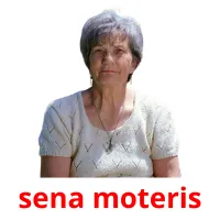 sena moteris cartões com imagens