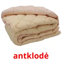 antklodė ansichtkaarten