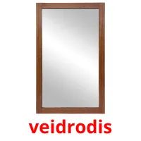 veidrodis cartões com imagens