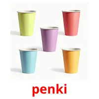 penki cartões com imagens