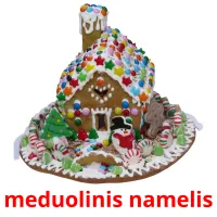 meduolinis namelis cartões com imagens