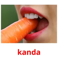 kanda cartões com imagens