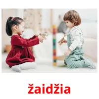 žaidžia cartões com imagens