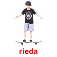 rieda picture flashcards