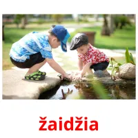 žaidžia cartões com imagens