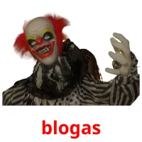 blogas picture flashcards