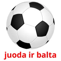 juoda ir balta picture flashcards