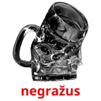 negražus picture flashcards