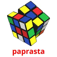 paprasta picture flashcards