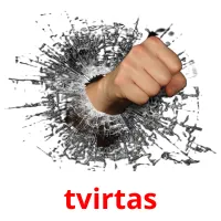 tvirtas picture flashcards