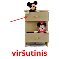 viršutinis picture flashcards