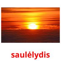 saulėlydis card for translate