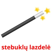 stebuklų lazdelė cartões com imagens