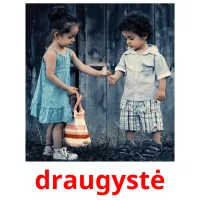 draugystė cartões com imagens