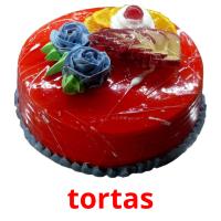 tortas picture flashcards