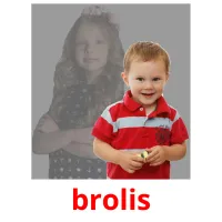 brolis cartões com imagens