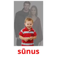 sūnus cartões com imagens