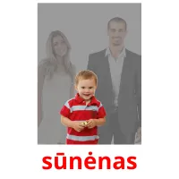 sūnėnas cartões com imagens