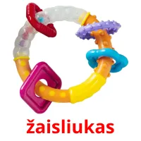 žaisliukas Bildkarteikarten