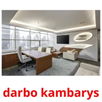 darbo kambarys cartões com imagens