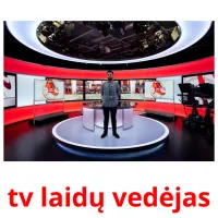 tv laidų vedėjas ansichtkaarten