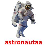 astronautaa ansichtkaarten
