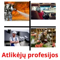 Atlikėjų profesijos cartões com imagens