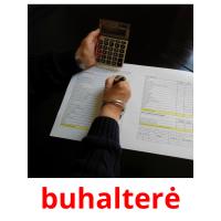 buhalterė picture flashcards