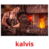 kalvis picture flashcards