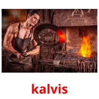 kalvis cartões com imagens