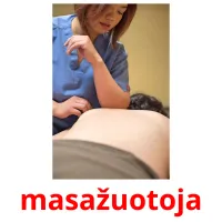 masažuotoja cartões com imagens