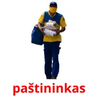 paštininkas cartões com imagens