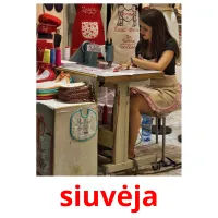 siuvėja cartões com imagens