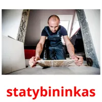 statybininkas cartões com imagens