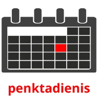 penktadienis cartões com imagens