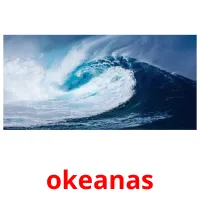 okeanas Bildkarteikarten