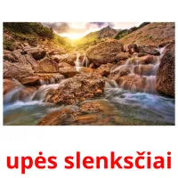 upės slenksčiai Bildkarteikarten