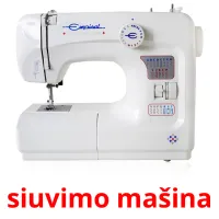 siuvimo mašina cartões com imagens