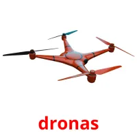 dronas cartões com imagens