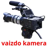 vaizdo kamera cartões com imagens