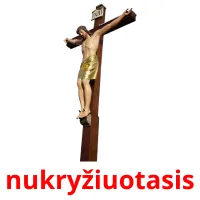 nukryžiuotasis ansichtkaarten