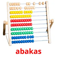 abakas cartes de vocabulaire