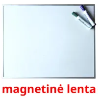 magnetinė lenta cartes de vocabulaire