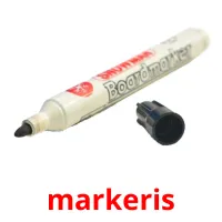 markeris cartes de vocabulaire