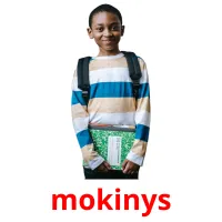 mokinys cartes de vocabulaire