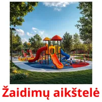 Žaidimų aikštelė ansichtkaarten