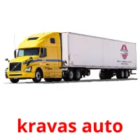 kravas auto Bildkarteikarten